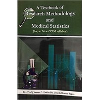 A Textbook of Research Methodology & Medical Statistics (As per new CCIM syllabus)