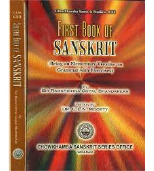 First and Second  Book Of Sanskrit- Being An Elementary Treatise On Grammar With Exercises(set of 2 )