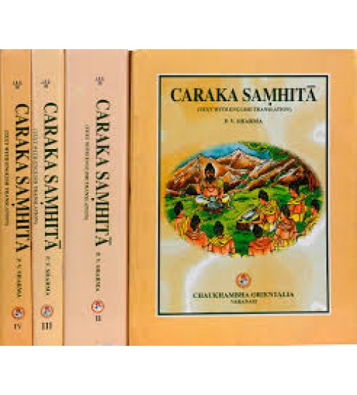 Caraka Samhita Complete in 4 Vols.
